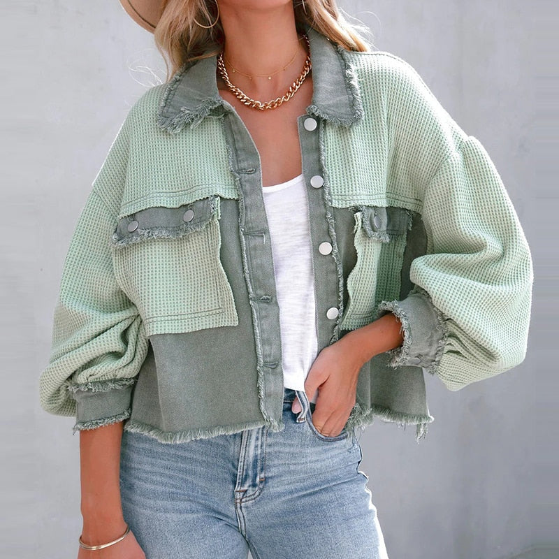 JO | NomiesJacket I Jacket with puff sleeves for women