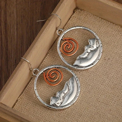 Beautiful Silver Earring with Unique Style