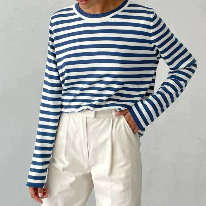 JO | Striped pullover shirt
