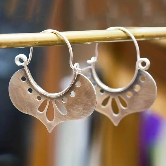 Classic Silver Earring with Timeless Appeal