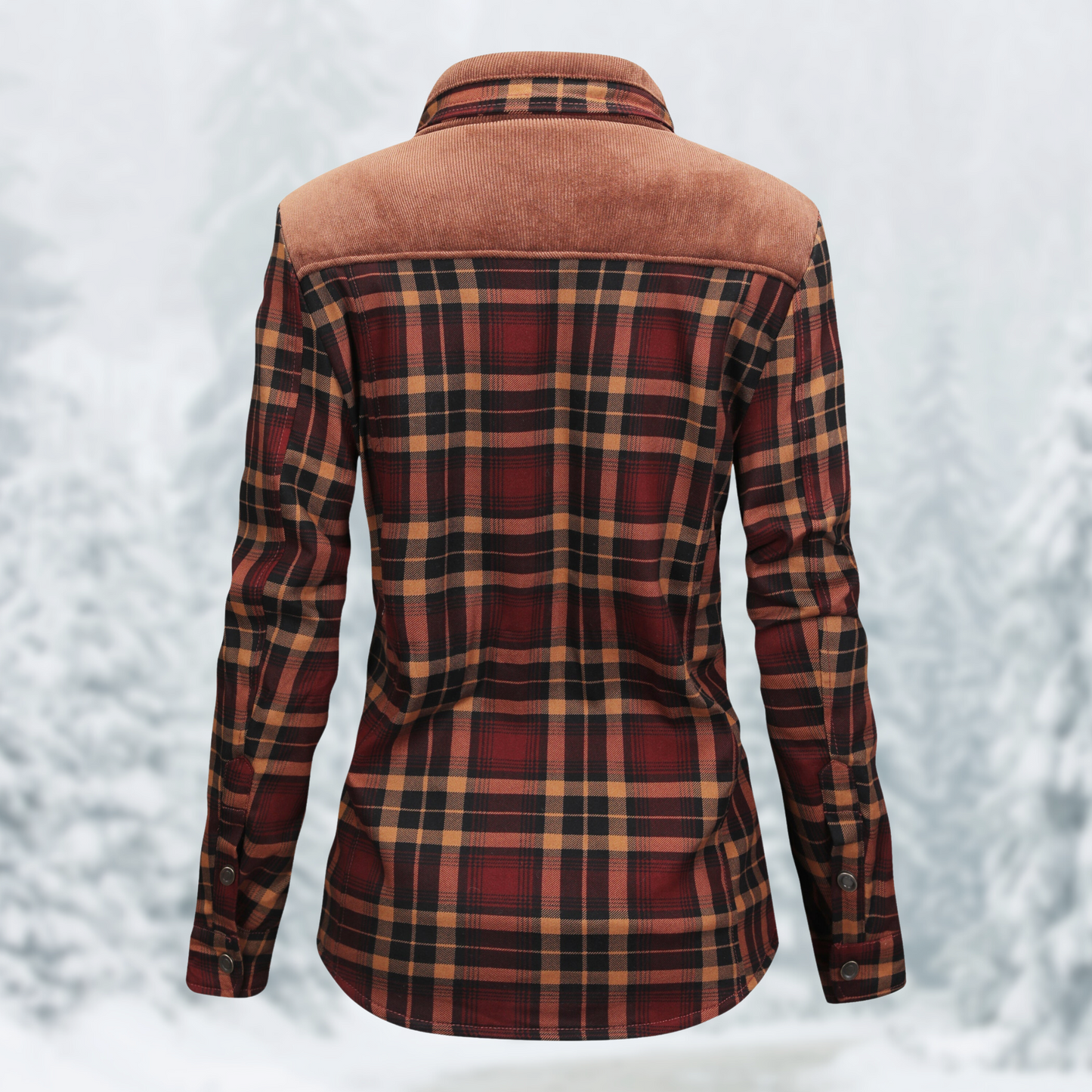 JO | Flannel hiking jacket for women