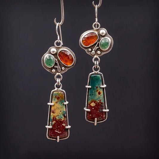 Beautiful Silver Earring with Unique Style
