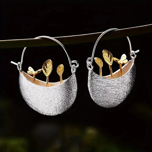 Classic Silver Earring with Timeless Appeal