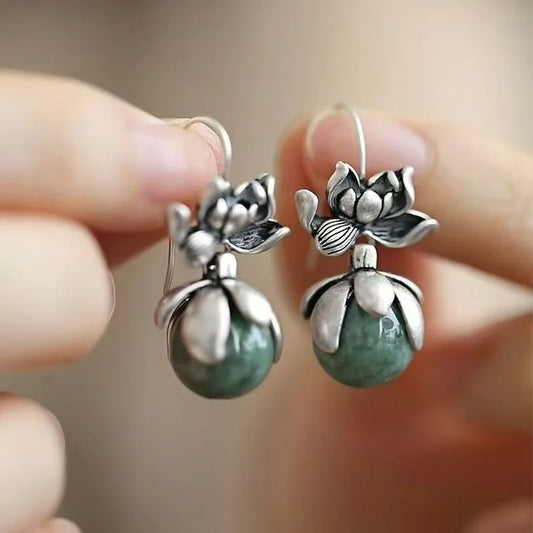 Vintage Handmade Silver Earring