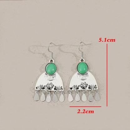 Vintage Handmade Silver Earring