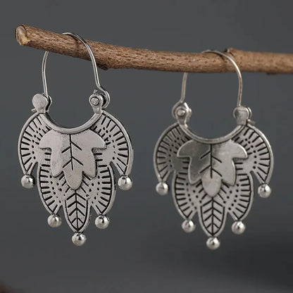 Delicate Artisan Silver Earring
