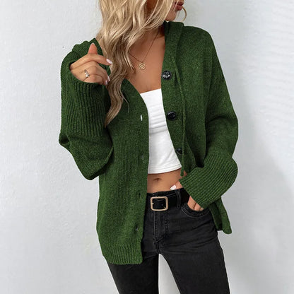 JO | Cozy cardigan with hood