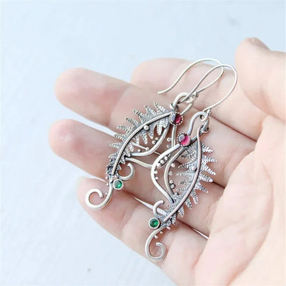 Delicate Artisan Silver Earring