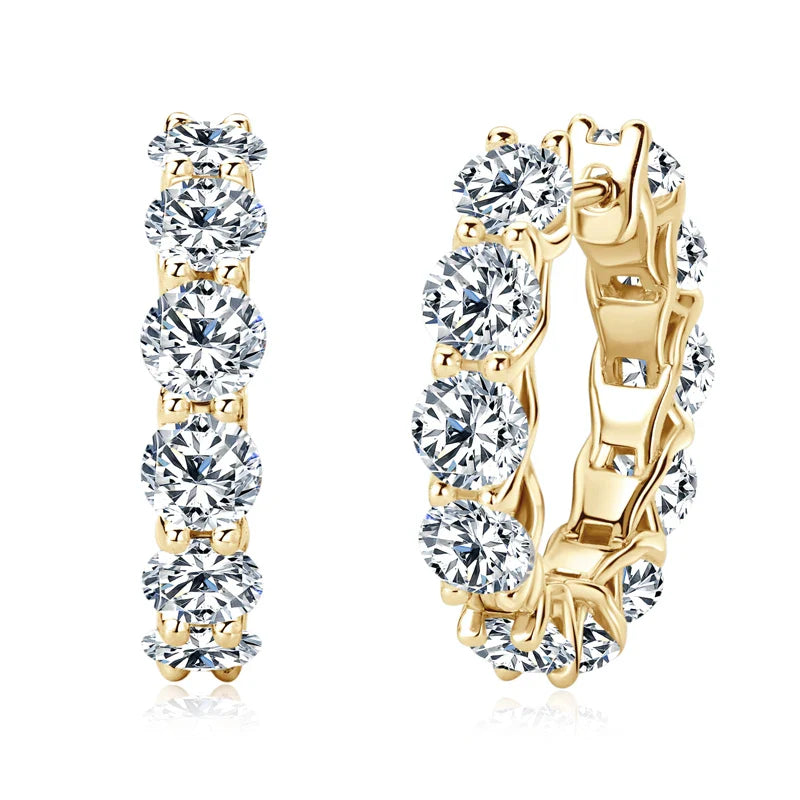 Delicate Artisan Gold Earring