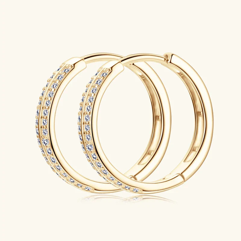 Romantic Gold Earring for Special Moments