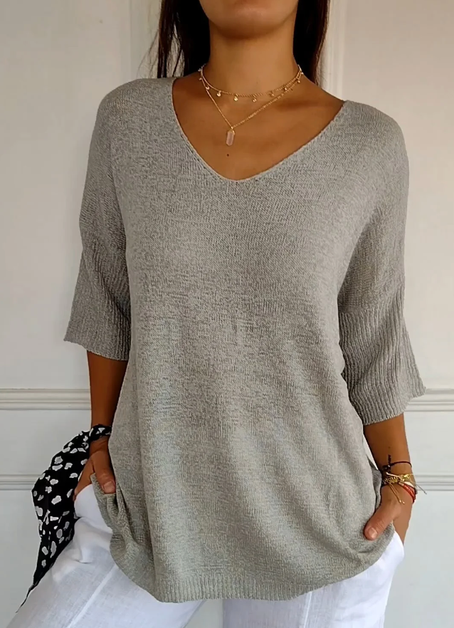 KS | Shirt with half-length sleeves