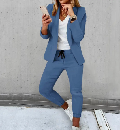 KS | Two-piece blazer suit set