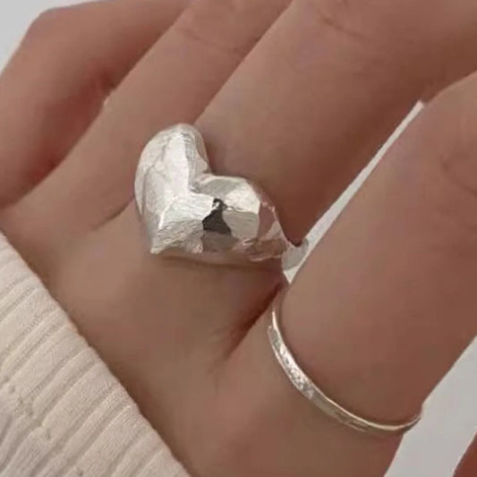 Romantic Silver Ring for Special Moments