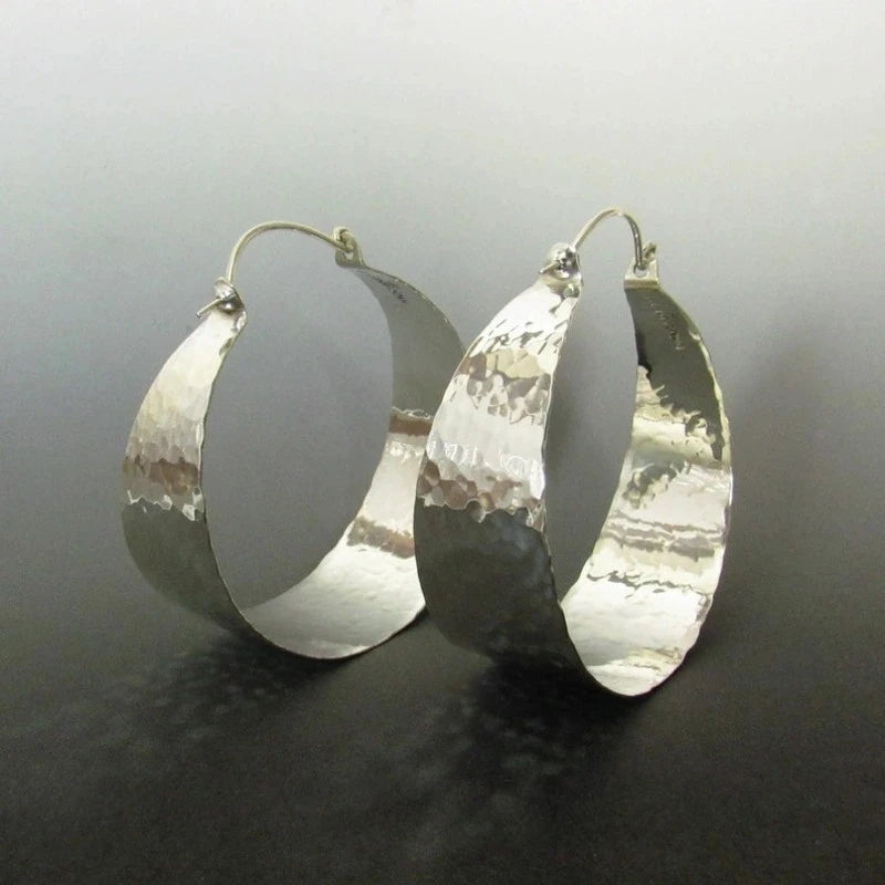 Beautiful Silver Earring with Unique Style