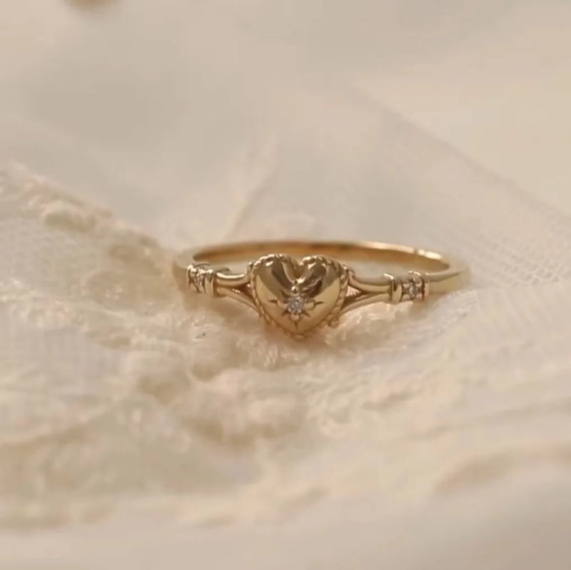 Vintage Handmade Gold Ring