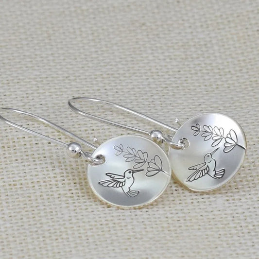 Romantic Silver Earring for Special Moments
