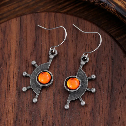 Vintage Handmade Silver Earring