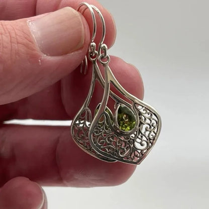 Vintage Handmade Silver Earring