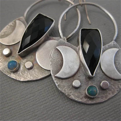 Delicate Artisan Silver Earring