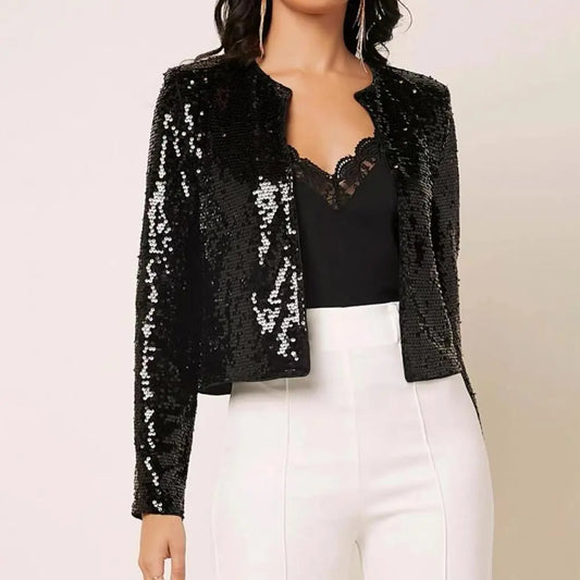 JO | elegant sequin blazer