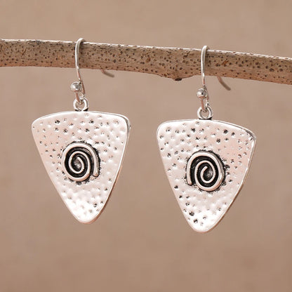 Classic Silver Earring with Timeless Appeal