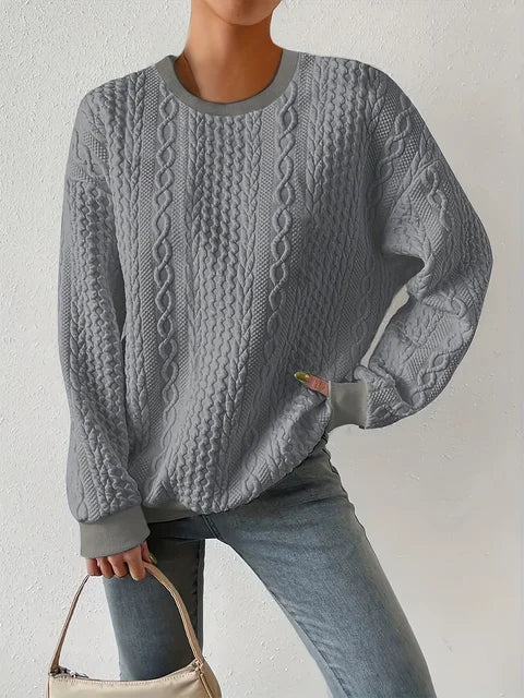 JO | Round neck sweatshirt with long sleeves