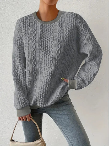 JO | Round neck sweatshirt with long sleeves