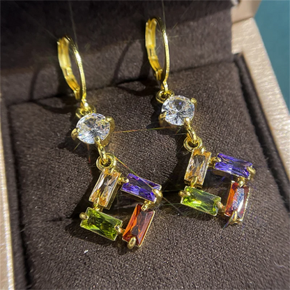 Delicate Artisan Gold Earring
