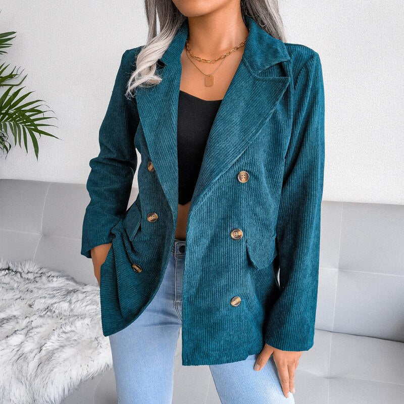 JO | VioletBlazer I Monochrome blazer for women