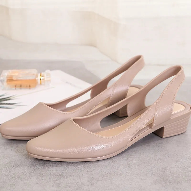 KS | Elegant slingback flats