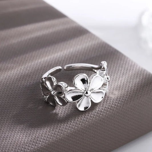 Romantic Silver Ring for Special Moments