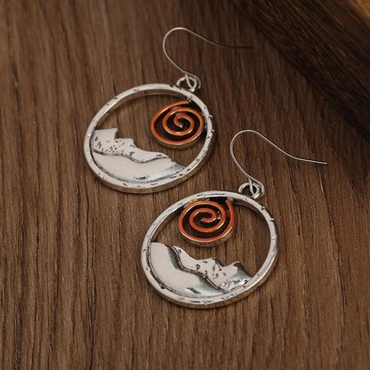 Beautiful Silver Earring with Unique Style