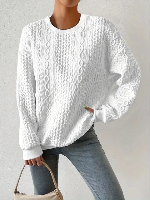 JO | Round neck sweatshirt with long sleeves