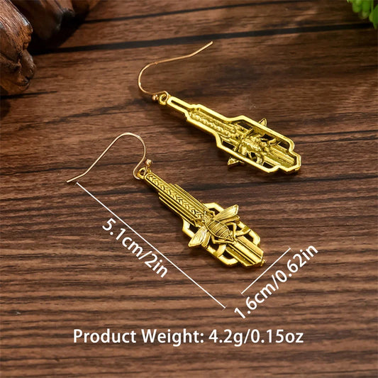 Stunning Gold Earring for Daily Wear