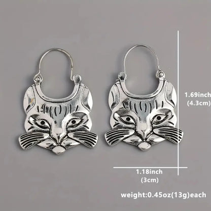 Beautiful Silver Earring with Unique Style