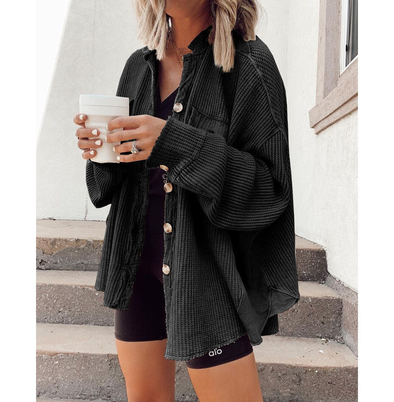 JO | casual knitted summer coat