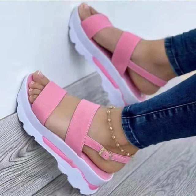 KS | Strappy platform sandals