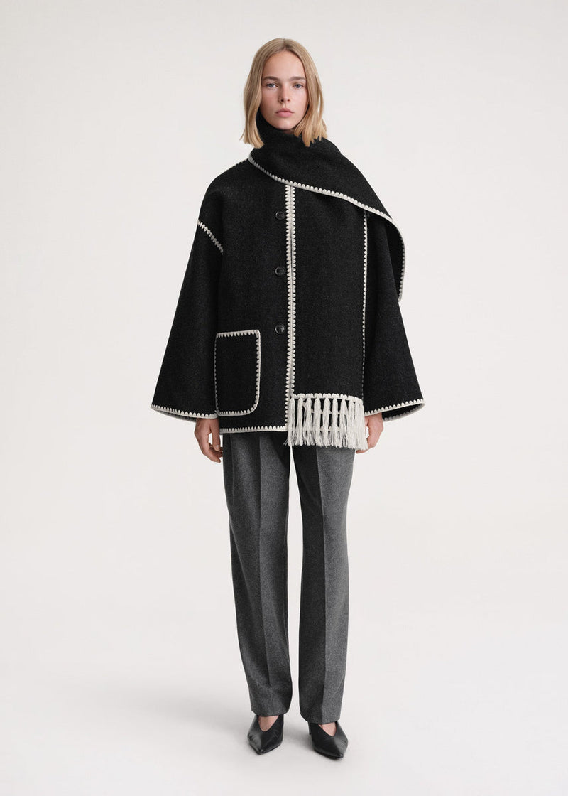 JO | Luxury jacket with scarf