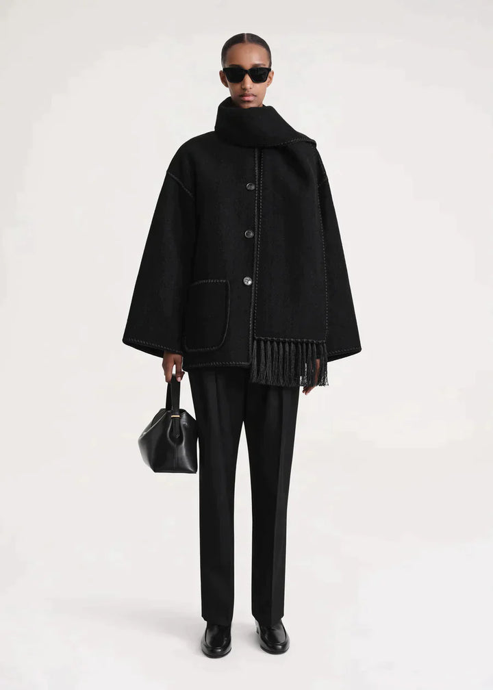 JO | Luxury jacket with scarf