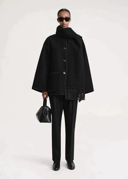 JO | Luxury jacket with scarf