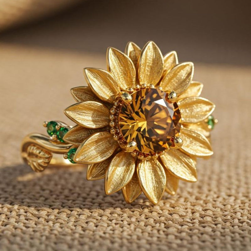 Romantic Gold Ring for Special Moments