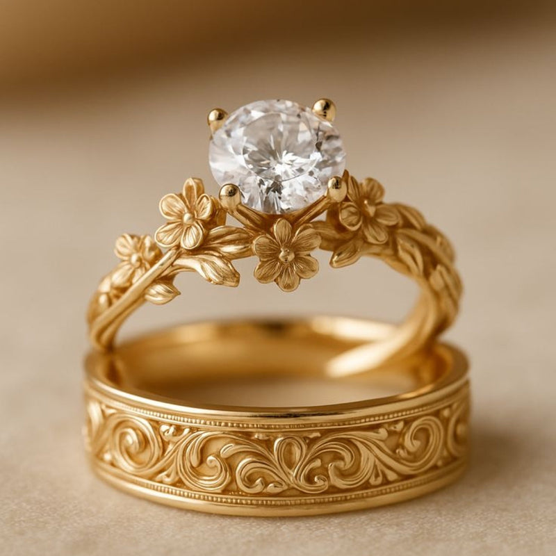 Classic Gold Set with Timeless Appeal
