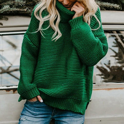 JO | Loose turtleneck sweater