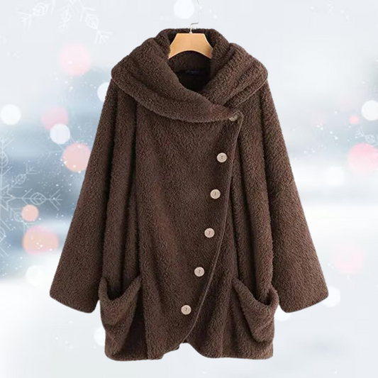 JO | Comfortable jacket with buttons for women