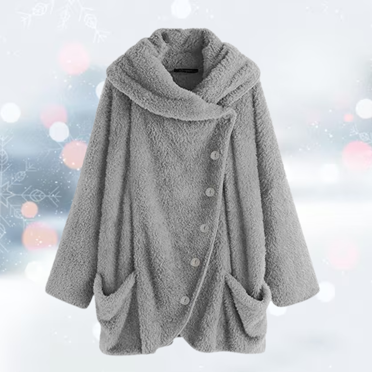 JO | Comfortable jacket with buttons for women