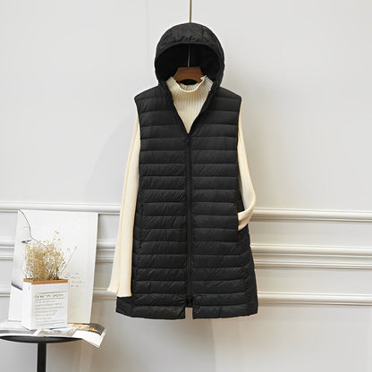 JO | Sleeveless long jacket