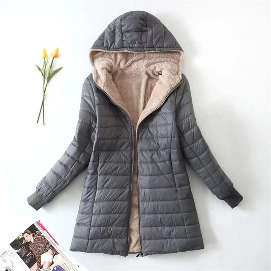 JO | Loose hooded jacket