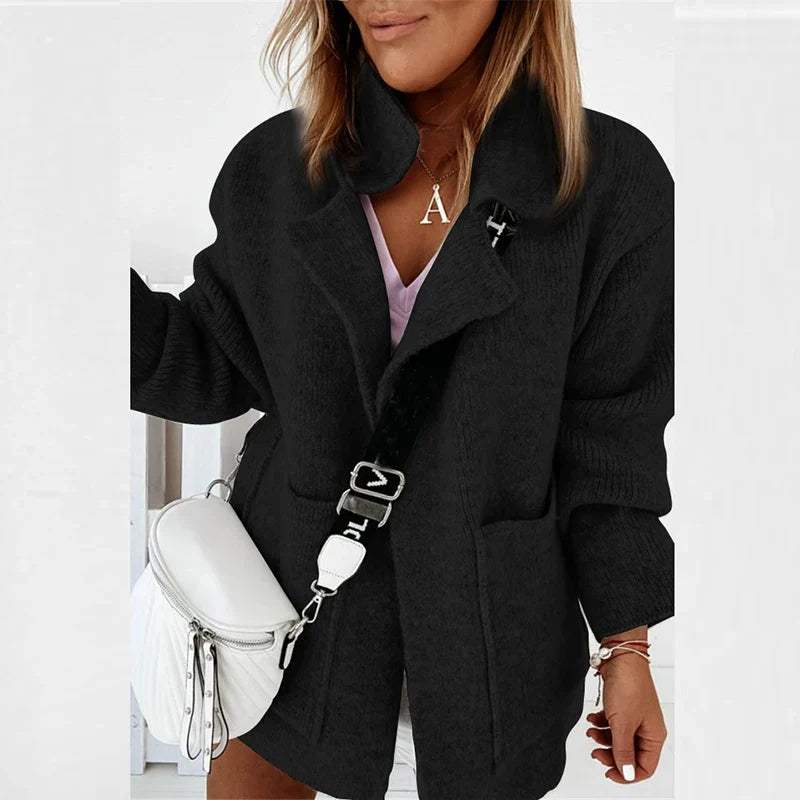 JO | Ladies summer coat with shawl collar