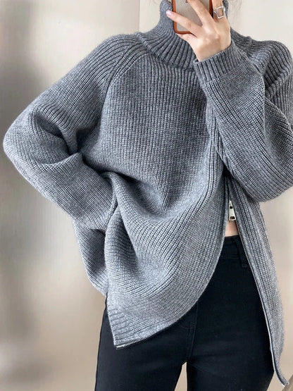 JO | Sweater with high collar