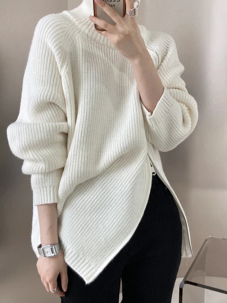 JO | Sweater with high collar